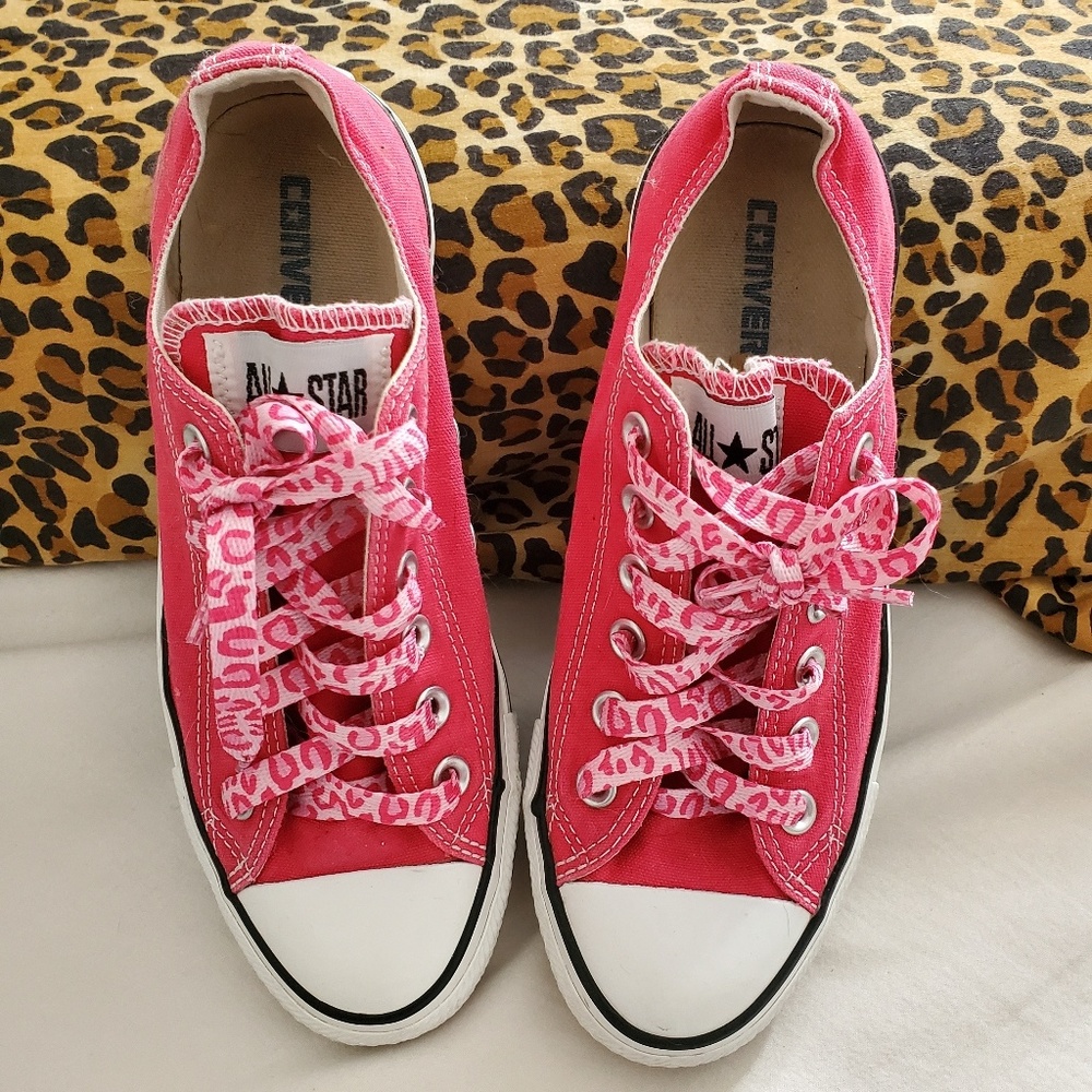 Hot Barbie Pink Converse Sneakers